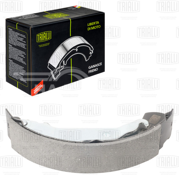 Колодки тормозные для автомобилей Chevrolet Aveo T300 (11-) барабанные 230x41 R15