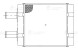 Радиатор отопителя (салонного) для автомобилей МАЗ 103/105