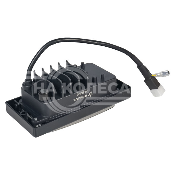 Фара светодиодная, регулируемая световая граница, 41Вт Белый/Ободок, 174x85x70мм, комплект 2 шт. PRO