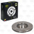 Диск тормозной для автомобилей BMW X3 (F25) (10-) / X4 (F26) (11-) передний d=328