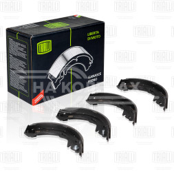 Колодки тормозные барабанные для автомобилей Mazda 626 (97-) 228x43 для Akebono