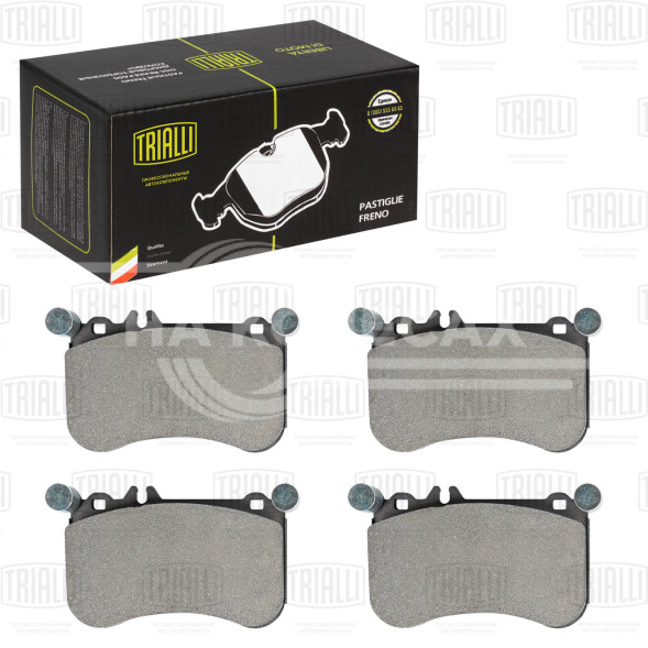 Колодки тормозные дисковые передние для автомобилей Mercedes-Benz E-Class W212 (09-) / S-Class W221 (05-) / CLS-Class W218 (10-)