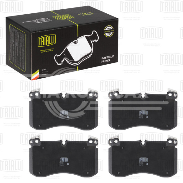 Колодки тормозные дисковые передние для автомобилей Mercedes GLE (V167 / C167) (18-) с тормозной системой Brembo (AMG)