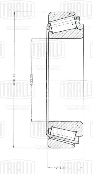 Подшипник ступицы задней внутренний для автомобиля Mercedes LK/LN2/Renault Mascott