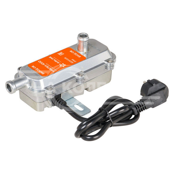 Подогреватель двигателя предпусковой УРАГАН-1000 компакт с встроенной помпой 220В 1000Вт