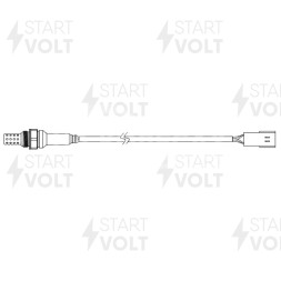 Датчик кислорода для автомобилей Haval F7 (18-)/F7x (19-) 2.0T после катализатора