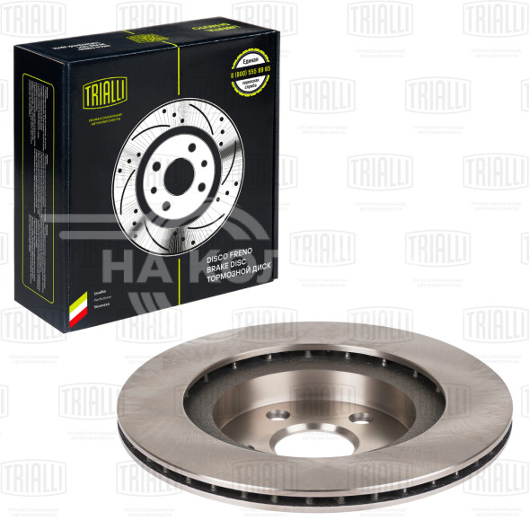 Диск тормозной передний для автомобилей Toyota RAV 4 (94-) d=302