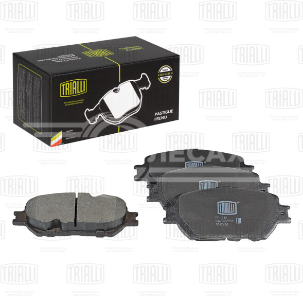 Колодки тормозные дисковые передние для автомобилей Toyota Camry (01-)