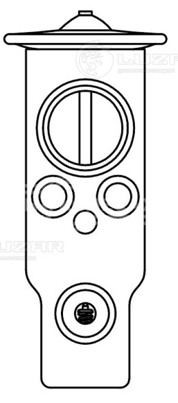 Клапан расширительный кондиционера (ТРВ) для автомобилей Land Cruiser 200 (07-)/Land Cruiser Prado 150 (09-)
