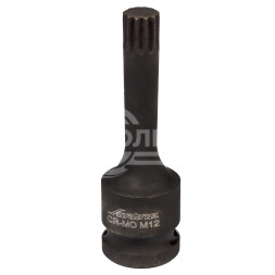 Головка ударная торцевая 1/2&quot; DR внешний SPLINE M12 L=78 мм