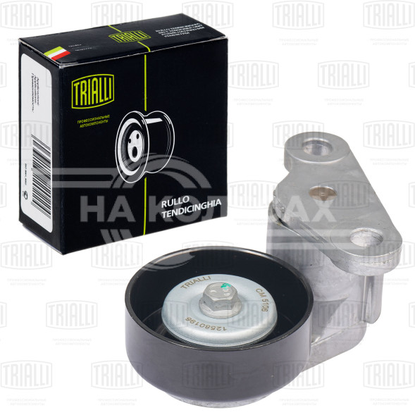 Ролик приводного ремня для автомобилей Chevrolet Tahoe (99-)/Tahoe (06-)/Cadillac Escalade (01-)/Escalade (06-) 4.8i/5.3i/6.0i (с натяжным механизмом) компрессора кондиционера