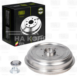 Барабан тормозной с колесным подшипником для автомобилей Peugeot 207 (06-) d=228.6 (TF 051339)