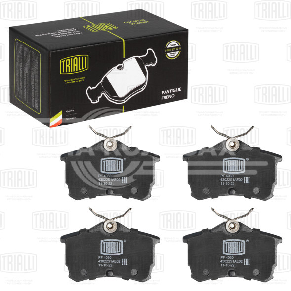 Колодки тормозные для автомобилей Honda Accord (97-) / Accord (02-) дисковые задние для тормозной системы TRW