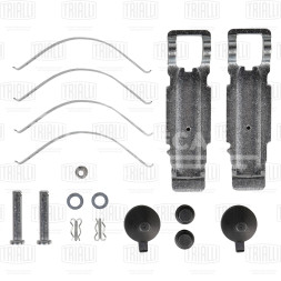 Колодки тормозные дисковые для автомобилей DAF, MAN, Iveco, Mercedes (WVA № 29094) с монтажным комплектом