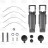 Колодки тормозные дисковые для автомобилей DAF, MAN, Iveco, Mercedes (WVA № 29094) с монтажным комплектом