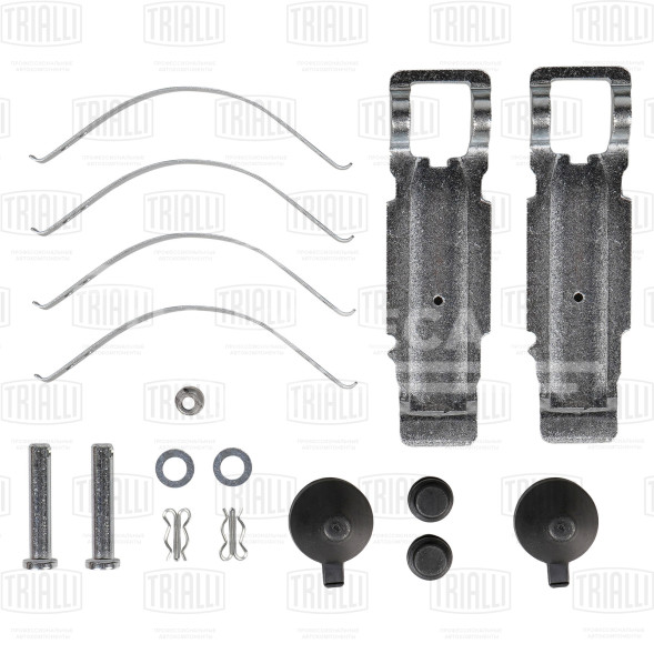 Колодки тормозные дисковые для автомобилей DAF, MAN, Iveco, Mercedes (WVA № 29094) с монтажным комплектом