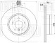 Диск тормозной для автомобилей BMW X5 (E70) (07-)/X5 (F15) (13-) / X6 (E71/F16) (08-)/(14-) задний d=345