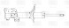 Амортизатор (стойка) передний правый для автомобиля Nissan Almera (95-) после 08.97 г.в.