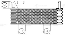 Радиатор масляный для автомобилей Tucson (04-) 2.0i/2.0D