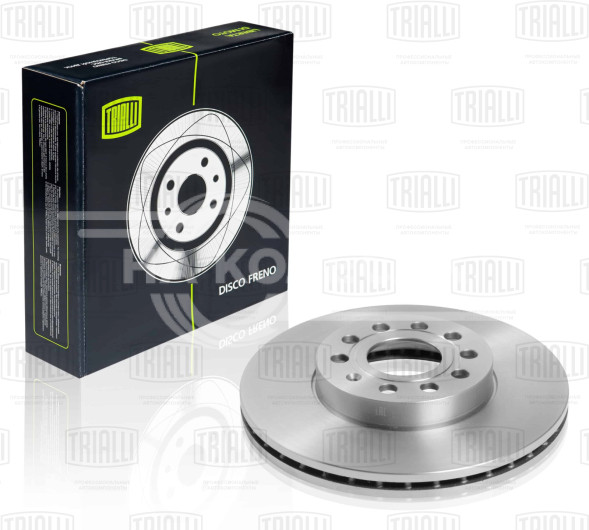 Диск тормозной передний для автомобилей Skoda Yeti (09-) d=288