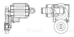 Насос масляный для автомобилей МАЗ, Урал с двиг. ЯМЗ 236, 238