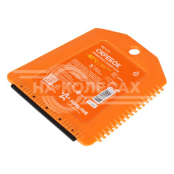 Скребок квадратный с водосгоном (12 см)