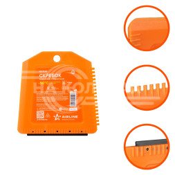 Скребок квадратный с водосгоном (12 см)