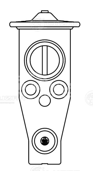 Клапан расширительный кондиционера (ТРВ) для автомобилей RAV 4 (CA40) (13-)