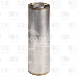 Пламегаситель универсальный 100/330-50 с перфорированным диффузором (нержавеющая сталь)