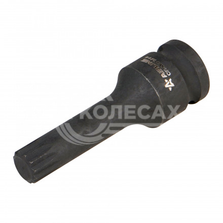 Головка ударная торцевая 1/2&quot; DR внешний SPLINE M14 L=78 мм