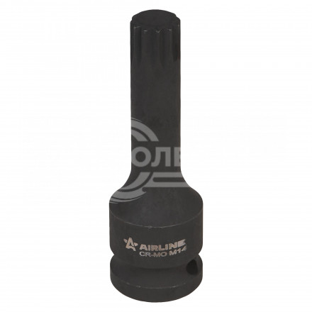 Головка ударная торцевая 1/2&quot; DR внешний SPLINE M14 L=78 мм