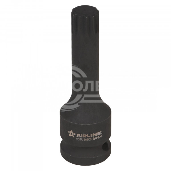 Головка ударная торцевая 1/2&quot; DR внешний SPLINE M14 L=78 мм