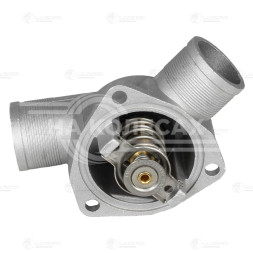 Термостат для автомобилей 21082 (инж. с 2003) (с алюминиевым корпусом, обрезиненный клапан) ("зимний" 92°С)