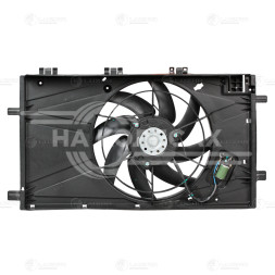 Электровентилятор охлаждения для автомобилей Opel Insignia (08-) 1.6i/1.8i (с кожухом)