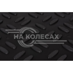 Ковры для Fiat Ducato II (244) (02-, 07-11 Елабуга), 2 шт., выс. борт, 1й ряд, ТЭП, черн.