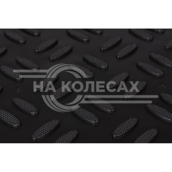 Ковры для Fiat Ducato II (244) (02-, 07-11 Елабуга), 2 шт., выс. борт, 1й ряд, ТЭП, черн.