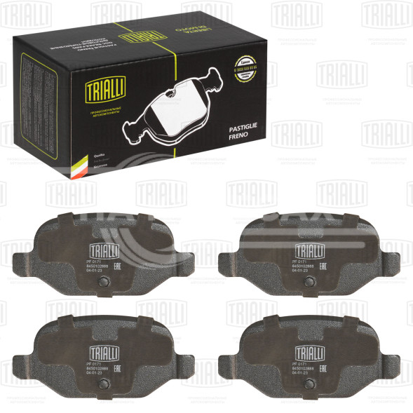 Колодки тормозные дисковые задние для автомобилей Лада Vesta/SW/SW Cross/Лада 1119 Kalina Sport