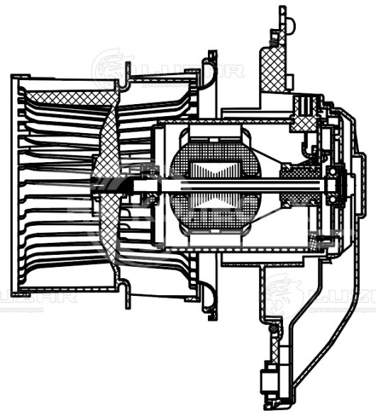 Электровентилятор отопителя для автомобилей KIA K5 (20-)