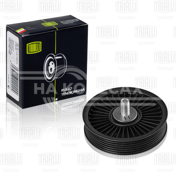 Ролик привод. ремня для автомобилей Chevrolet Lacetti (04-) 1.4i/1.6i/1.8i A/C- (опорный, взамен компрессора кондиционера)