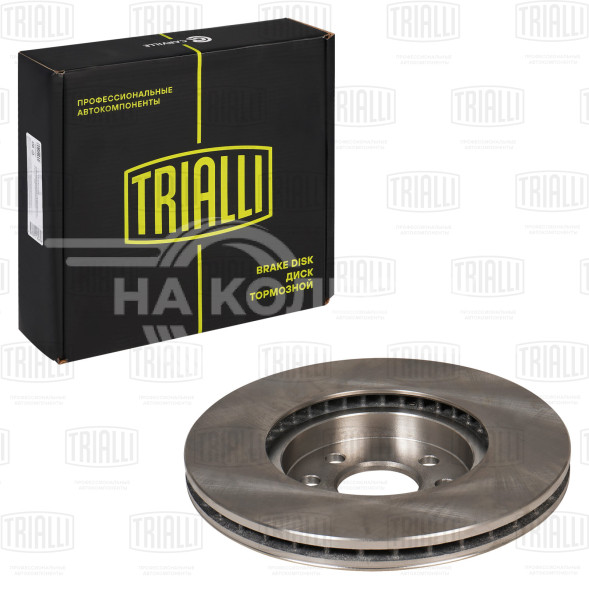 Диск тормозной передний для автомобилей Opel Astra H (04-) d=280 окрашенный