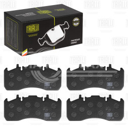 Колодки тормозные дисковые для автомобилей Renault Trucks, Volvo (WVA № 29173) с монтажным комплектом