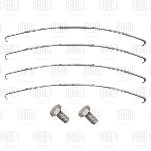 Колодки тормозные дисковые для автомобилей Renault Trucks, Volvo (WVA № 29173) с монтажным комплектом