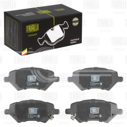 Колодки тормозные дисковые передние передние для автомобилей Chery M11 (10-) / Tiggo 4 (17-) МКПП