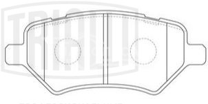 Колодки тормозные дисковые передние передние для автомобилей Chery M11 (10-) / Tiggo 4 (17-) МКПП
