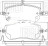 Колодки тормозные дисковые передние для автомобилей Haval Jolion (20-) 2WD