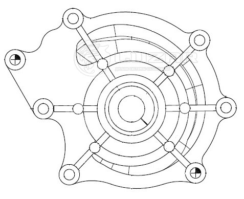 Насос водяной для автомобилей SsangYong NewActyon/Korando C (10-) 2.0Xdi