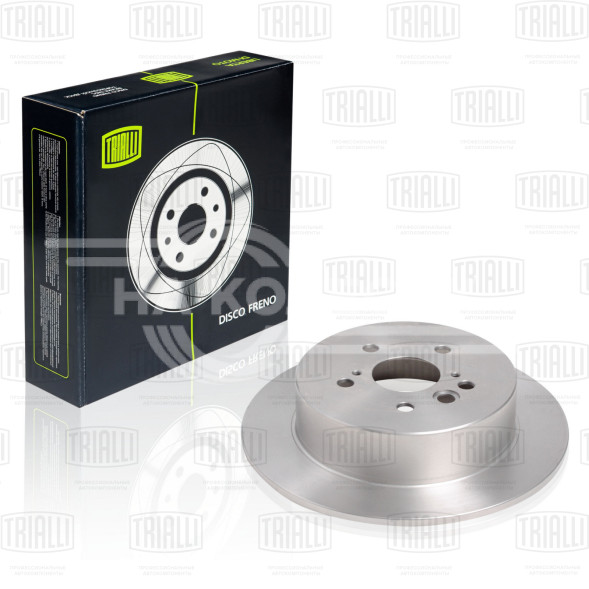 Диск тормозной задний для автомобилей Toyota RAV 4 (00-) / Chery Tiggo T11 (06-) / FL (13-) 1.6i / 3 (16-) 1.6i d=303