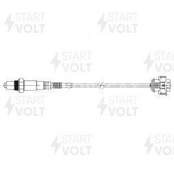 Датчик кислорода для автомобилей Chevrolet Captiva (06-)/Opel Antara (06-) 3.2i после катализатора
