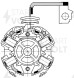 Узел щеточный стартера для автомобилей VAG Transporter T4 (90-) 1.9D/2.4D/2.5TDI