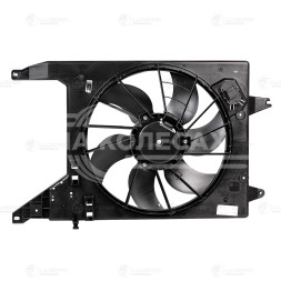 Электровентилятор охлаждения для автомобилей Logan (08-)/Largus (12-) A/C (с кожухом с резистором )